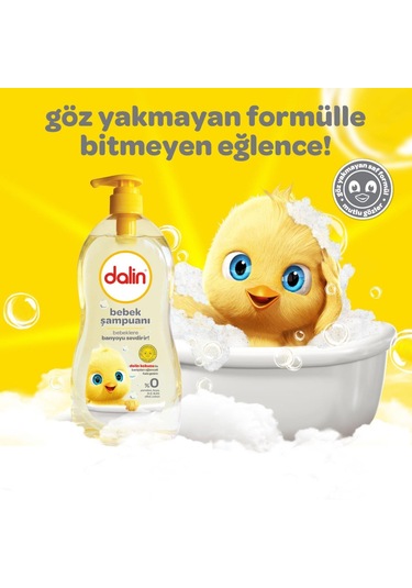 Dalin Bebek Şampuanı - 900 ML x 2 Adet