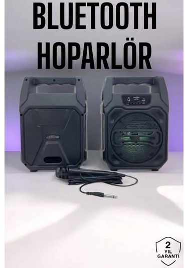 6.5 İnç Kablosuz Hoparlör Bluetooth Bağlantılı Yüksek Ses Kaliteli