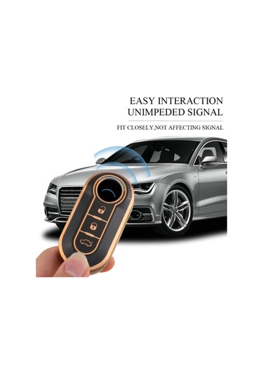 Mavi Yeni Tpu Araba Çevirme Anahtar Kılıfı Kabuk Fıat 500 Ducato Punto Panda Lancia Musa Citroen Jumper Peugeot Uyumlu Boxer Aksesuarları