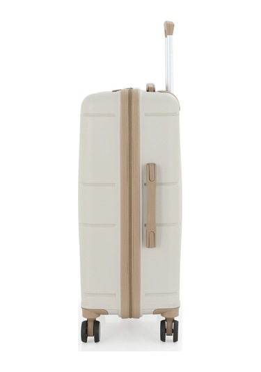 Mçs Polipropilen Valiz V375 65 Cm S23sy100000165 00421 Kemik - Şampanya