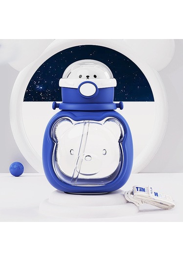 Suntek Doğa Sporları Su Isıtıcısı Ayı Astronot Hasır Mavi