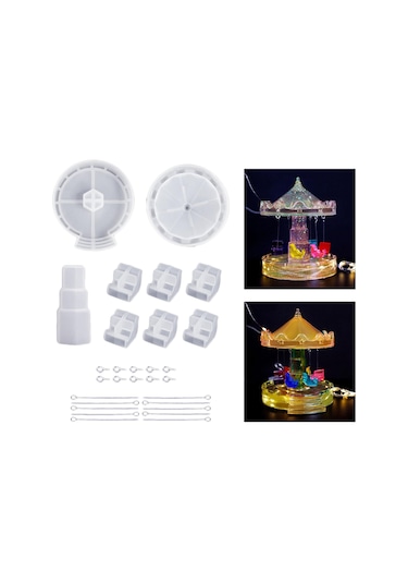 Suntek Silikon Sandalye Yapımı Aracı Salıncak Atlıkarınca