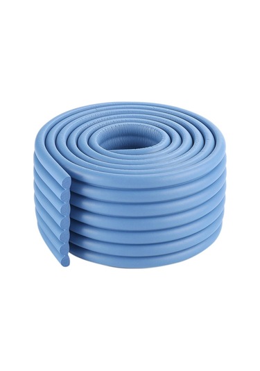 Koruma Çarpışma Yastığı Köpük Tampon Masa Köşe Koruyucu Masa Kenar Koruma Şeridi Bebek Güvenliği Koyu Mavi