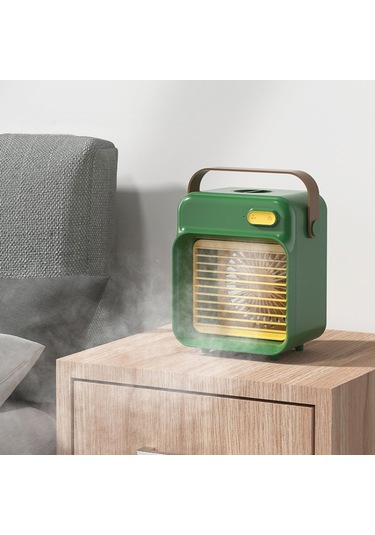 F05 Usb Taşınabilir Mini Çok Fonksiyonlu Sprey Soğutma Fanı, Özellik: Eklenti Modeli Beyaz , Boyut:eklenti Modeli Beyaz