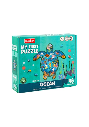 Ahşap Puzzle Su Altı Ocean