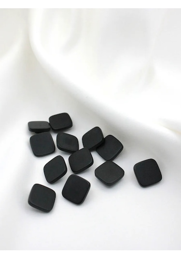 The New Button 18 Mm 12 Adet Ayaklı Dekoratif Kare Düğmeler 301710592