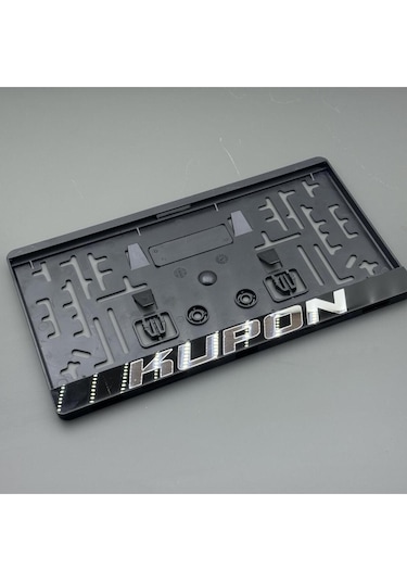 Kupon Pleksi Uyumlu Plakalık Kare Otomobil Uyumlu 1 Adet