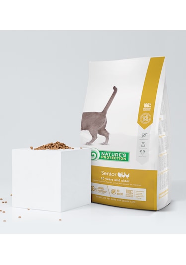 Nature's Protection Senior Kümes Hayvanlı Yaşlı Kedi Maması 2 Kg