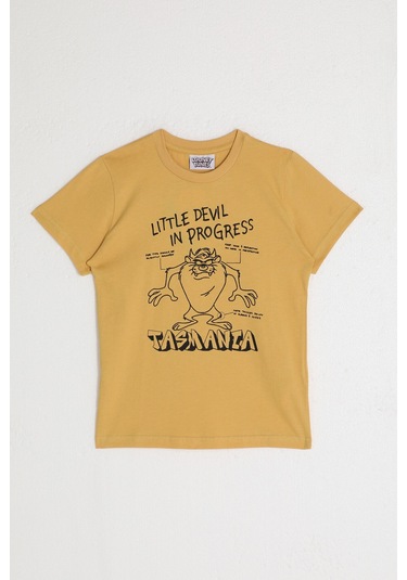 Looney Tunes L1587-2 Çocuk  Zencefil Tişört