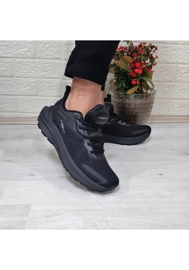 M.p. 1607 Siyah Yumuşak Taban Hafif Erkek Spor Ayakkabı Siyah
