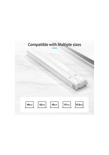 Fastbuy 17 Laptop Soğutucu Fan, 5 Seviye Ayarlı Alüminyum Klipsli Masaüstü Tutucu - Beyaz