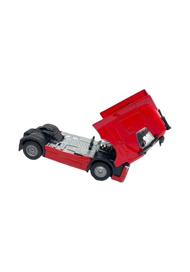 Metal Renault Tır Kafası 1 Adet Işıklı Müzikli Oyuncak 12 Cm Çok Renkli