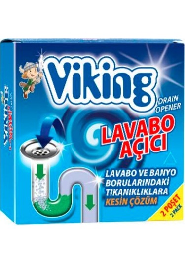 Viking Lavabo Açıcı 2 x 50 G