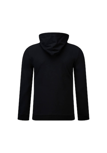 Hatemoğlu Siyah Regular Fit Baskılı Kapüşonlu Sweatshirt 2977611 Siyah