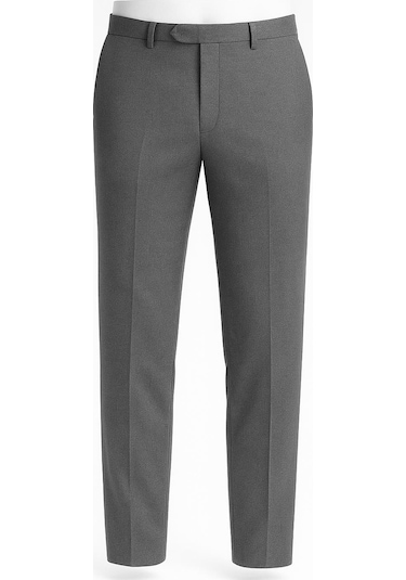 Yazı Vero Erkek Regular Fit Pamuklu Kumaş Pantolon - 7436 gri