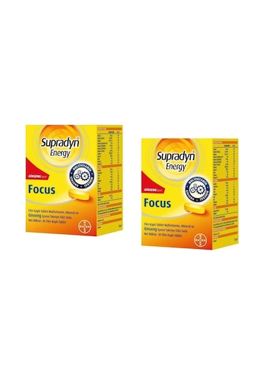 Supradyn Energy Focus Multivitamin 2 x 30 Tablet