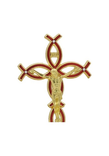 Lijinxu Kapalı Şükran Günü Girişi Için Altın-kırmızı