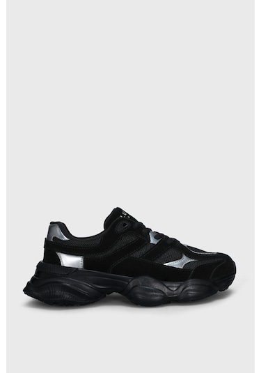 Lufian Mery Kadın Sneaker Ayakkabı Siyah Siyah 122230036100100 Siyah