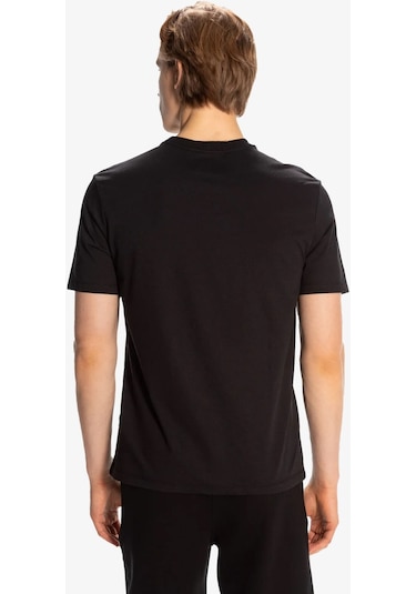 Kappa Logo Brian Erkek Siyah T-shirt 321w4gw-005 Siyah