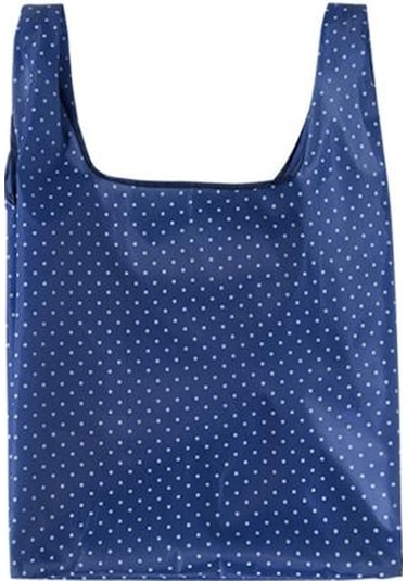 Mavi Alışveriş Çantası Katlanabilir Ev Gereçleri Oxford Kumaş Taşınabilir Alışveriş Çantası Çeşitli Eşyalar Organizatör Dayanıklı Depolama Kozmetik Mavi