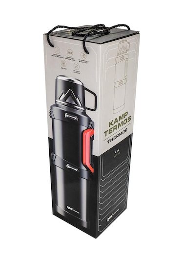 Rox Camping 4500 Kamp Termos 4.5 Lt Siyah