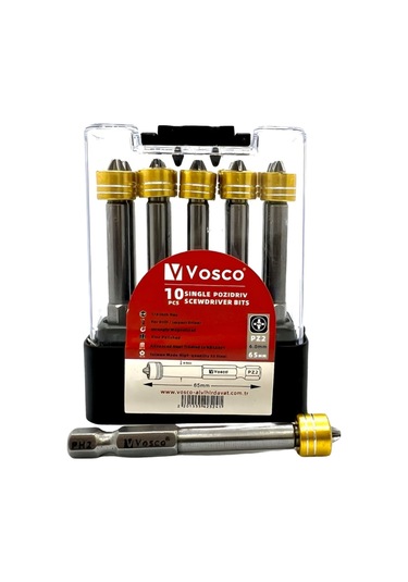 Bits PH2 Özel Mıknatıslı Matkap - Tornavida Vidalama Ucu 65 MM - 1 Adet