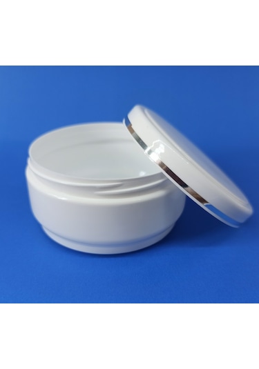 50 Adet 100 Ml Boş Kozmetik-Krem Kutusu Plastik Krem Kavanozu N11.4221