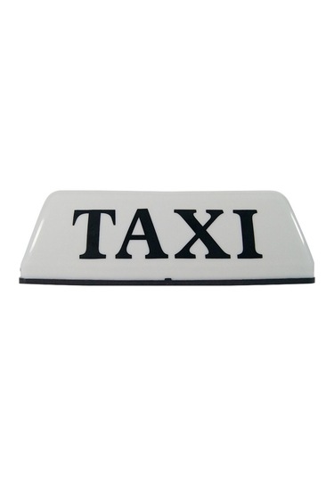 Cbtx Carfu Ac-777a 12v Evrensel Manyetik Taksi Tavan Işığı Pp Taksi Led Lamba - Beyaz