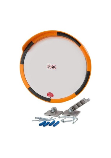 Trafik Aynası 80 Cm Trafik Güvenlik Aynası Otopark Aynası Sarı