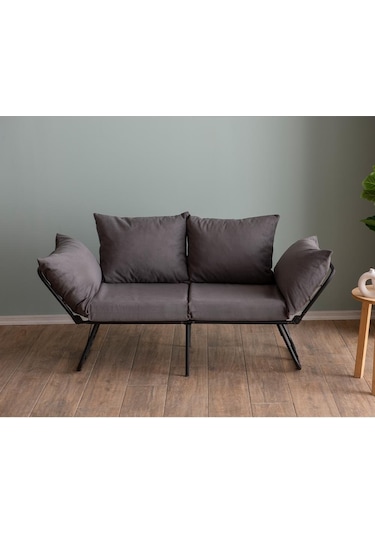 Pafu Viper İkili Katlanır Yataklı Koltuk Soho Gri