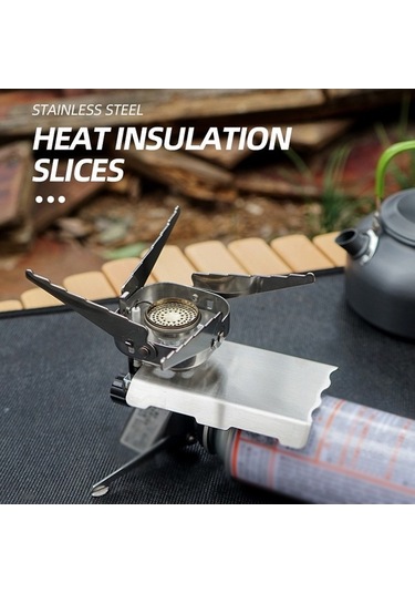 Dancemonkey Paslanmaz Çelik Açık Hava Taşınabilir Kamp Ocağı Isı Yalıtım Levhası Isı Kalkanı Dağcılık Kamp Ocakları Jcb Brülörleri İçin Aksesuarlar Kamp Sobası Gümüş