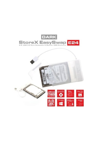 Dark Dk-Ac-Dse24U3 Torex E24 2.5 Usb 3.0 Sata