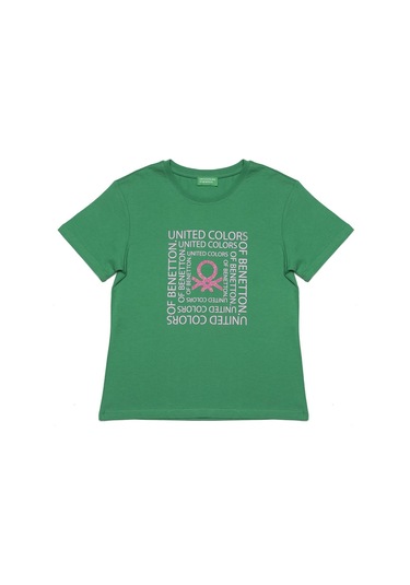 United Colors Of Benetton Kız Çocuk T-shirt Bnt-g20498 001