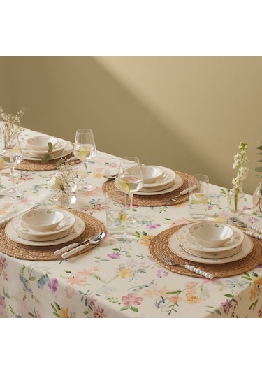 Karaca Forever Bone New Fly 24 Parça 6 Kişilik Yemek Takımı Çok Renkli