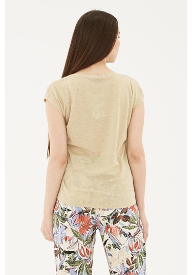 Fashion Friends Bayan Bluz 25y0202k1 Gold Gold