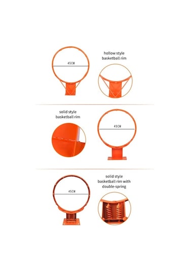Trendooze Yetişkinler Sporları Seti, Monte Mekan Mekan İçin İçin İç Hizmet Hedefi Edilen Duvara Dış Dayanıklı Çemberi Basketbol Basketbol Ağır Bs