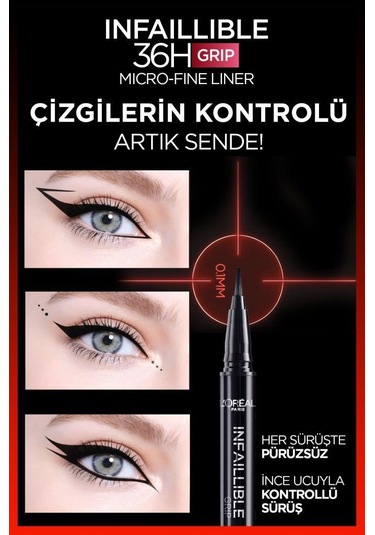 L'Oréal Paris Infaillible 36H Grip Micro Fine Eyeliner 03 Ancient Rose