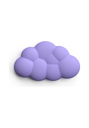 Bulut Bilek Desteği Hafızalı Köpük Mouse Pad Ofis Masaüstü Bilek Desteği Mor