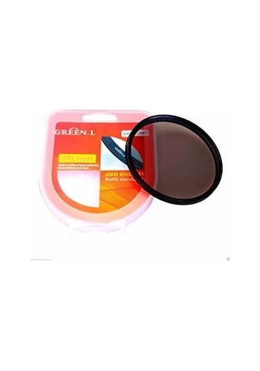 Green 55mm Circular Polarize Filtre