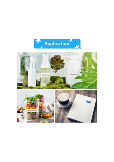 Yuntech01 Kıngjım Lk5c/lr20c Uyumlu 15mmx4m Pet Etiket Bandı, Isı Transfer Yazıcı İçin, Suya/yağa Dayanıklı, Kolay Çıkarma Arka Zemin, 2'li Paket