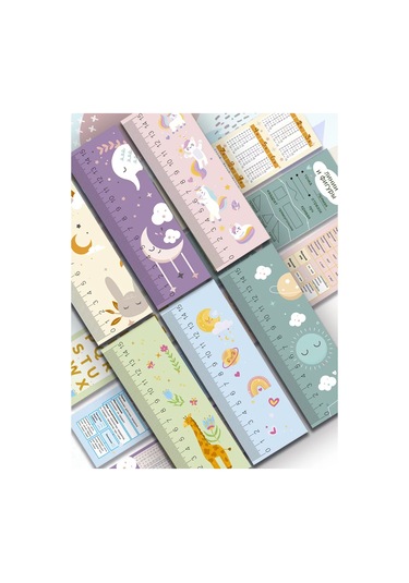 Artfrei Defter Ve Kitaplar İçin Yer İşareti - Şeritli / 6 Adet 170771630