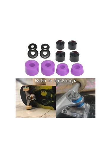 Homyl Kaykay Burcu Yedek Bardak Yıkayıcılar Longboard Mor Mor Çok Renkli