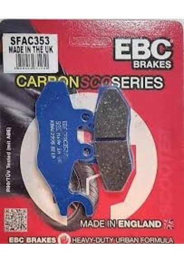 Gılera Runner Fxr 4t Hengtong 180 2000 Ebc Carbon Ön Fren Balatası Sfac353