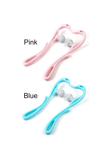 Boyun Masaj Aleti Kendi Kendine Masaj Aleti Pembe Pembe Çok Renkli