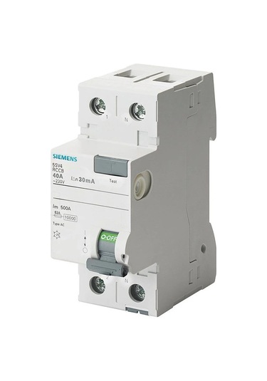 Siemens 5sv53146 / Kaçak Akım Röle A Tip 2x40 30mah