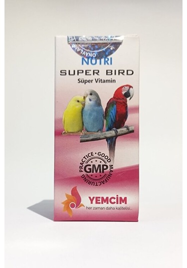Nutri Super Bird Kuşlar İçin Süper Vitamin 50 ml