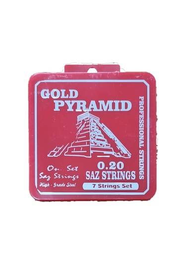 Pyramid 0.20 Uzun Sap Bağlama Saz Teli+Tezene