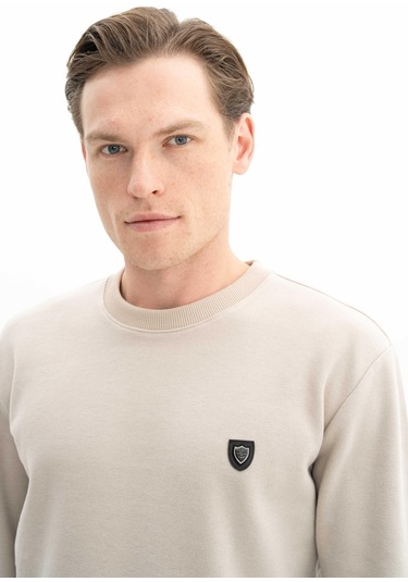 Arma Erkek Regular Fit Selanik Bisiklet Yaka Sweatshirt Kazak 001