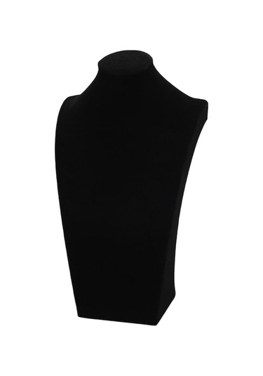 Trendooze Sunumu Styleb-34cm Siyah Şık Şifonyer Showroom Mücevher Kolye Göğüs Göğüs 34cm Fn