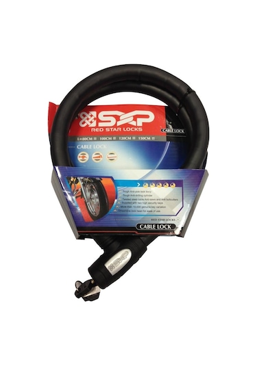 Sxp Halat Kablo Kilit 150Cm (Maj) 464137896